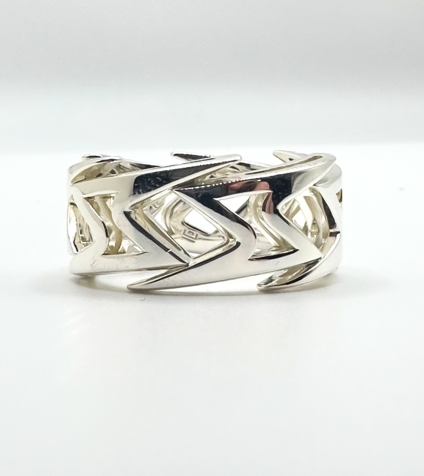 Lightning Strike Eternity Ring