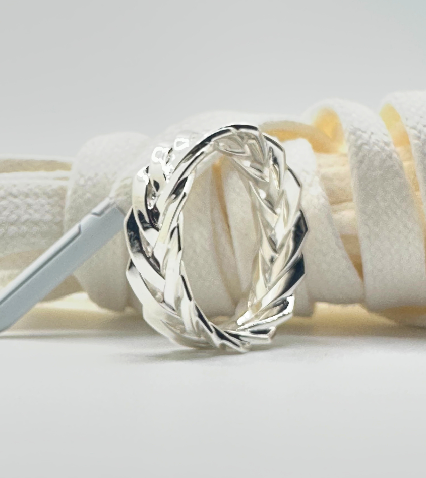 Woven Eternity Ring