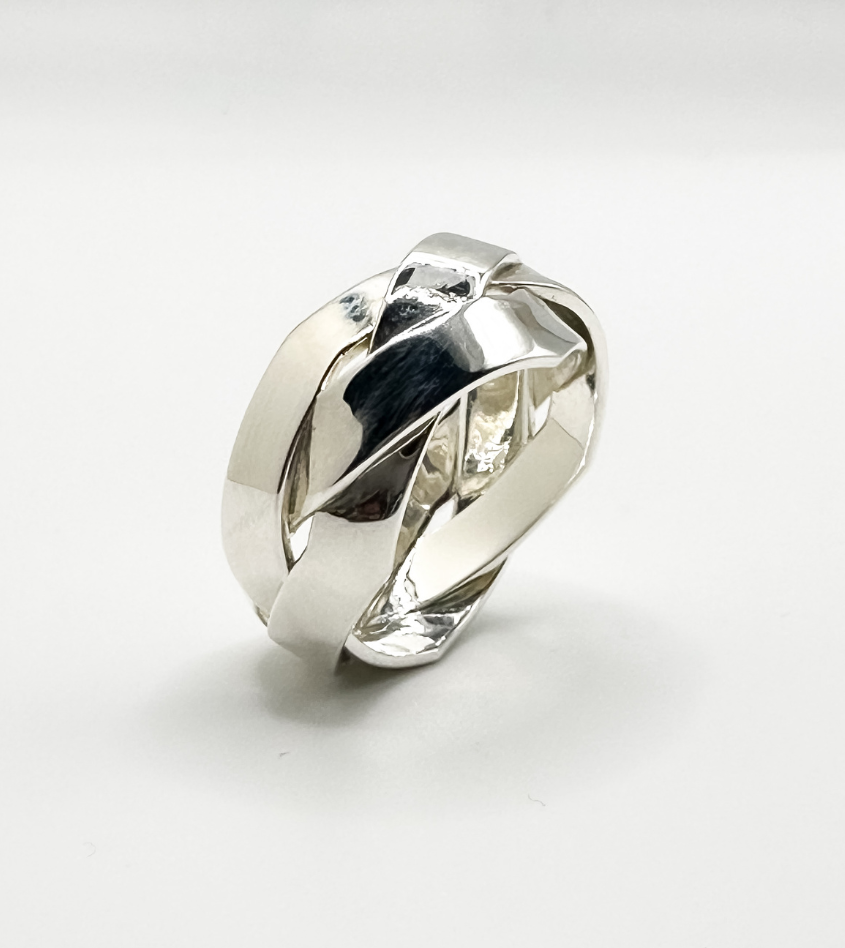 Triple Strand Wrap Ring