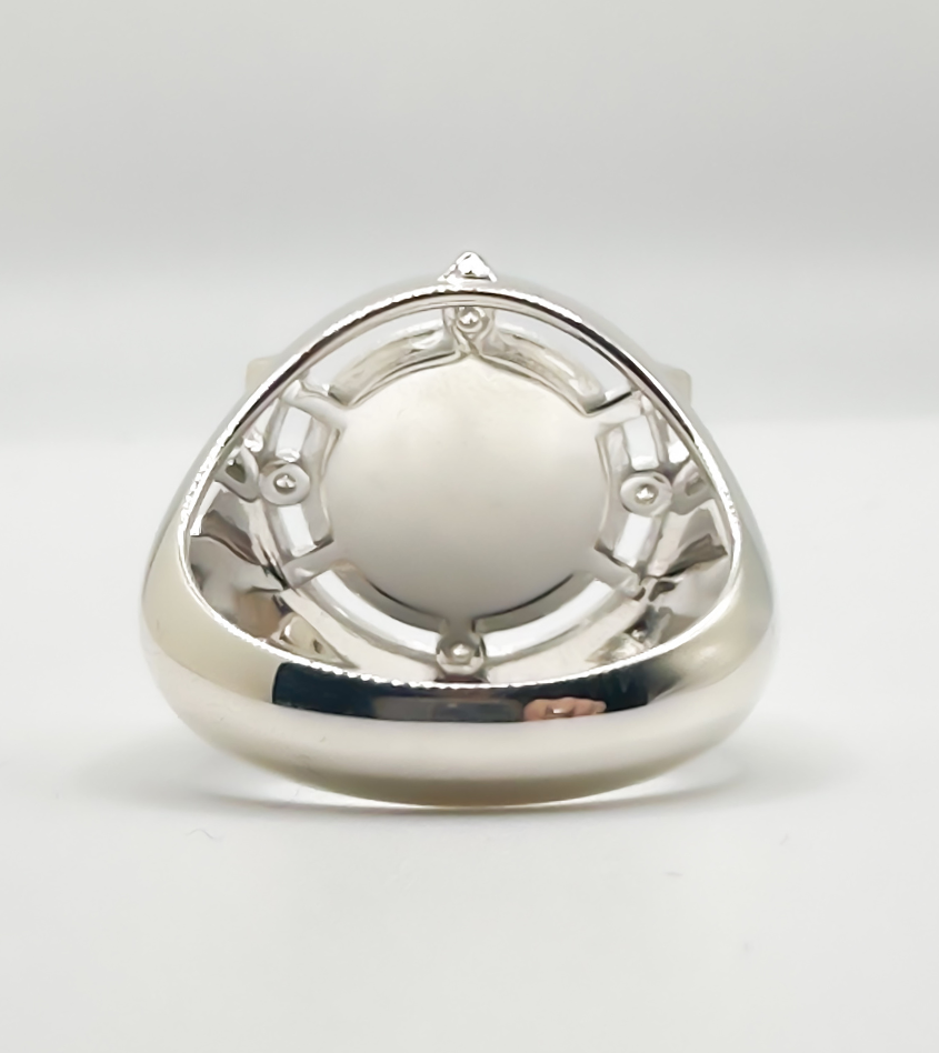 Compass Signet Ring
