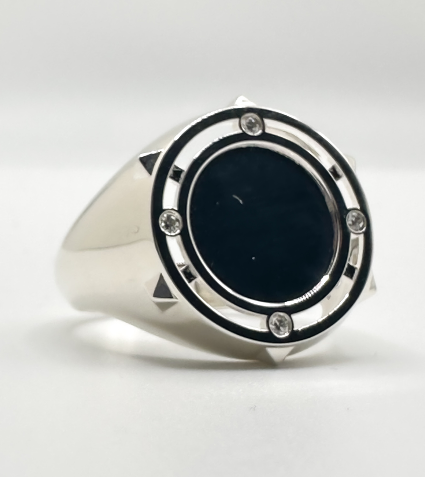 Compass Signet Ring
