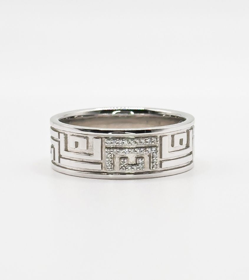 Entitled Emblem Diamond Ring