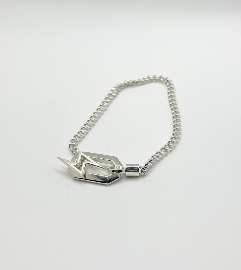 Lightning Lock Chain Bracelet