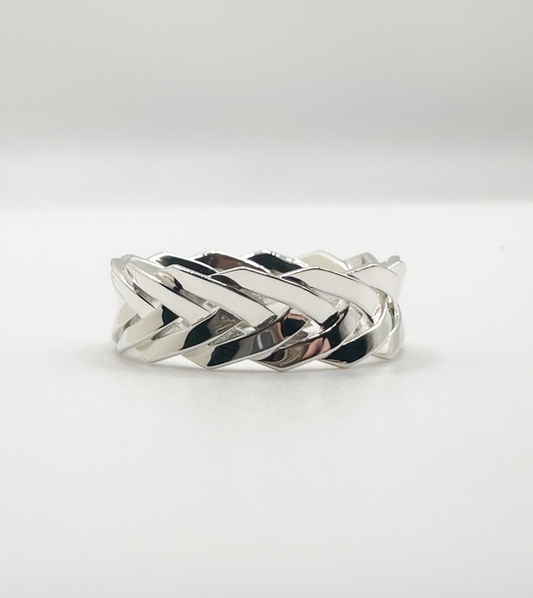 Woven Eternity Ring