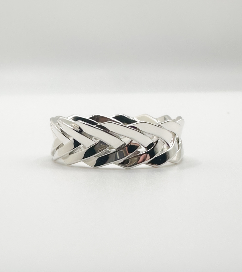 Woven Eternity Ring