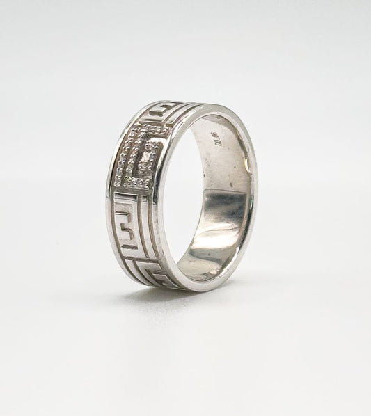 Entitled Emblem Diamond Ring