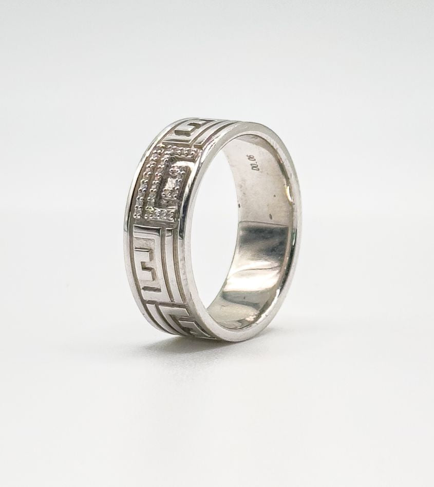 Entitled Emblem Diamond Ring
