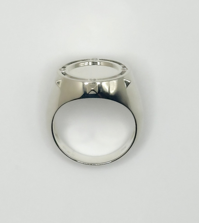 Compass Signet Ring